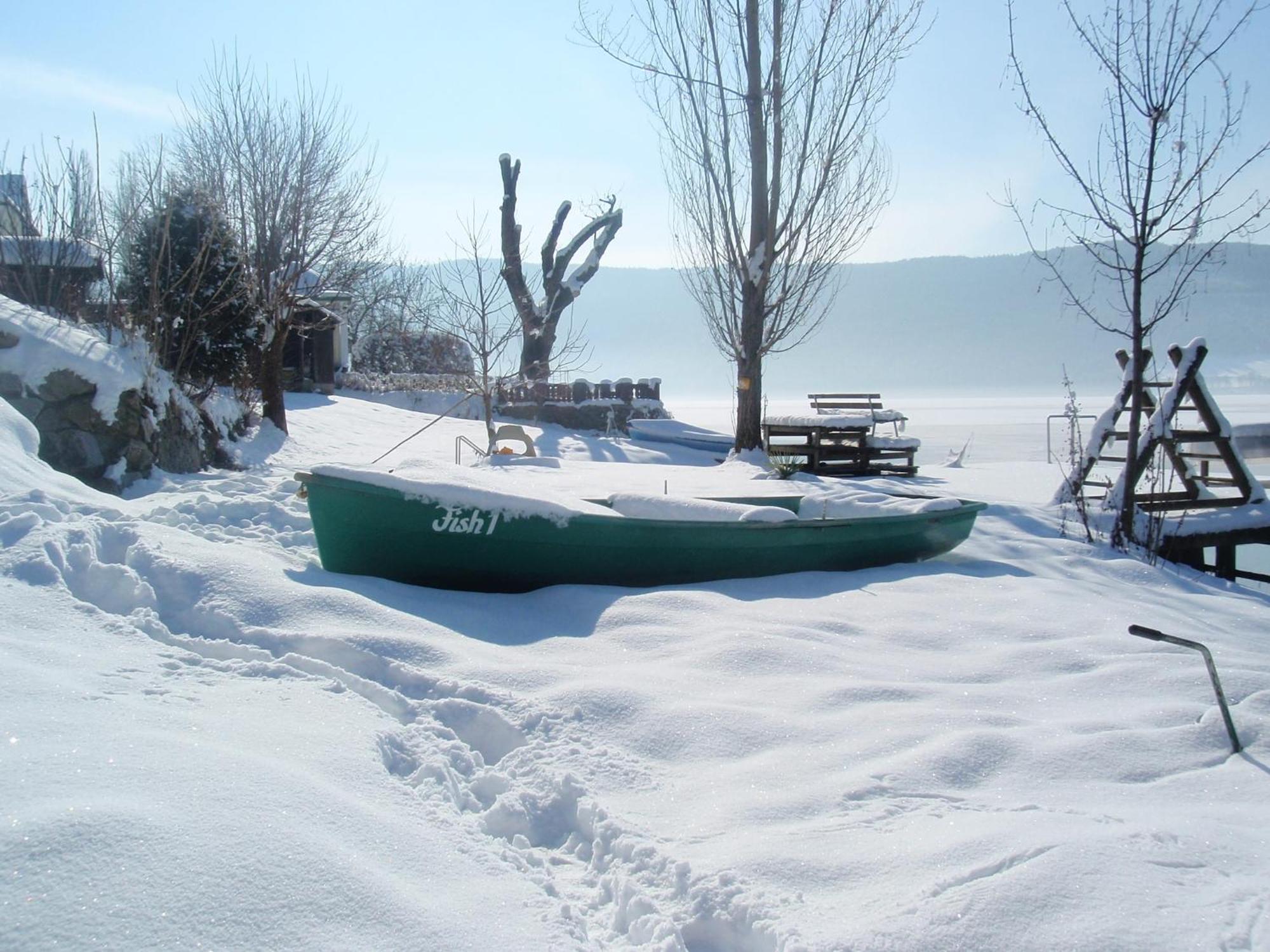 Ferienwohnungen Fischerhaus - Direkt Am See Millstatt Exteriör bild